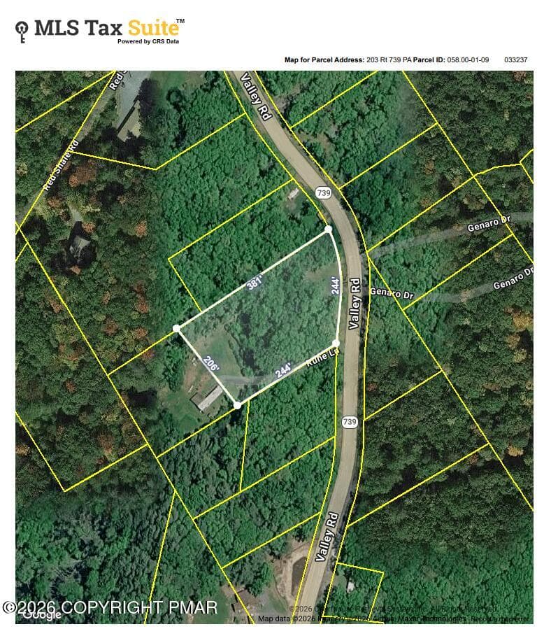 CRS MAP 2 - 203 PA-739, Hawley, PA 18428