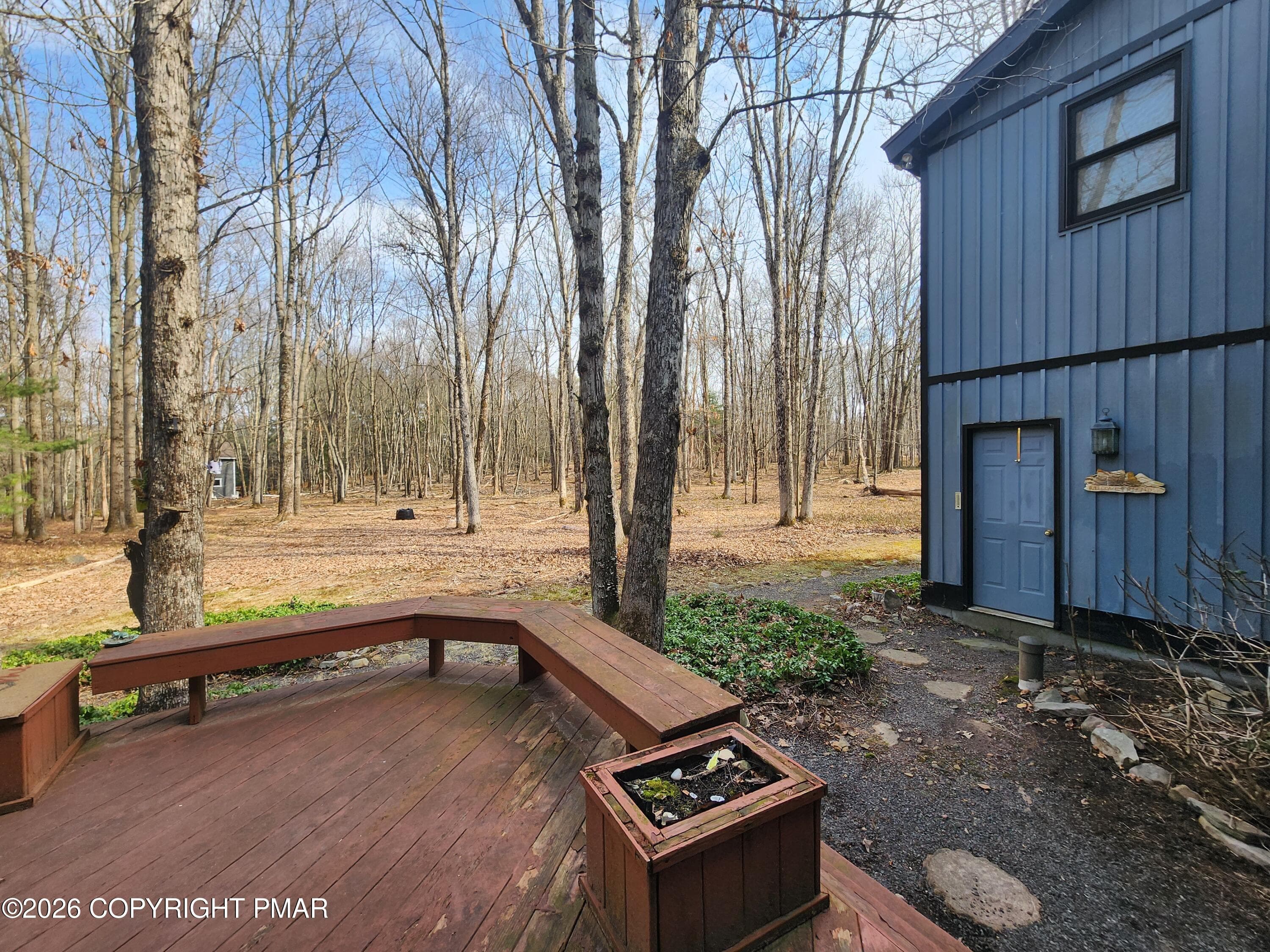 Back Deck - 237 Whitman Lane, Albrightsville, PA 18210, Albrightsville