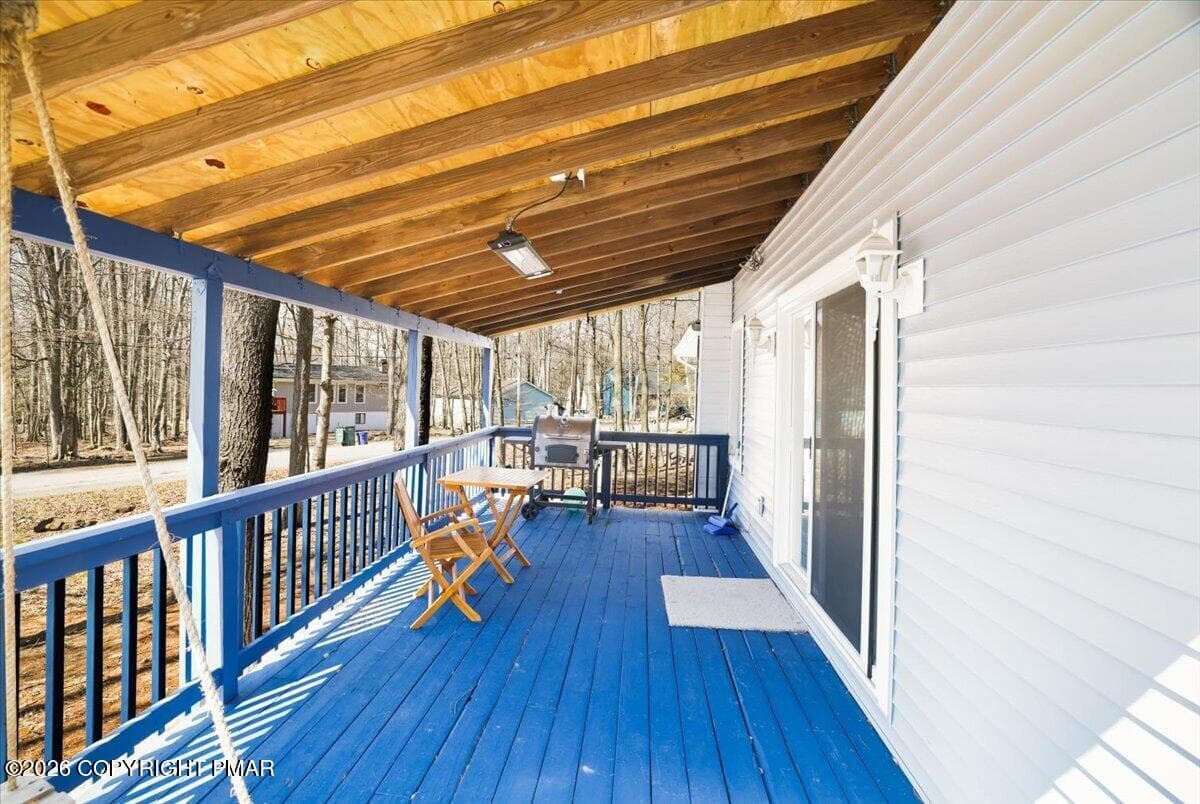 Front deck/porch - 8943 Deerfield Drive, Tobyhanna, PA 18466, Tobyhanna