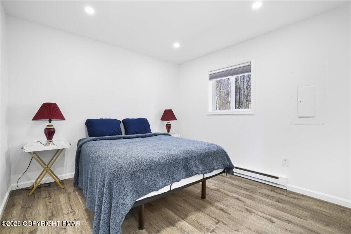 Primary bedroom on main floor - 8943 Deerfield Drive, Tobyhanna, PA 18466, Tobyhanna
