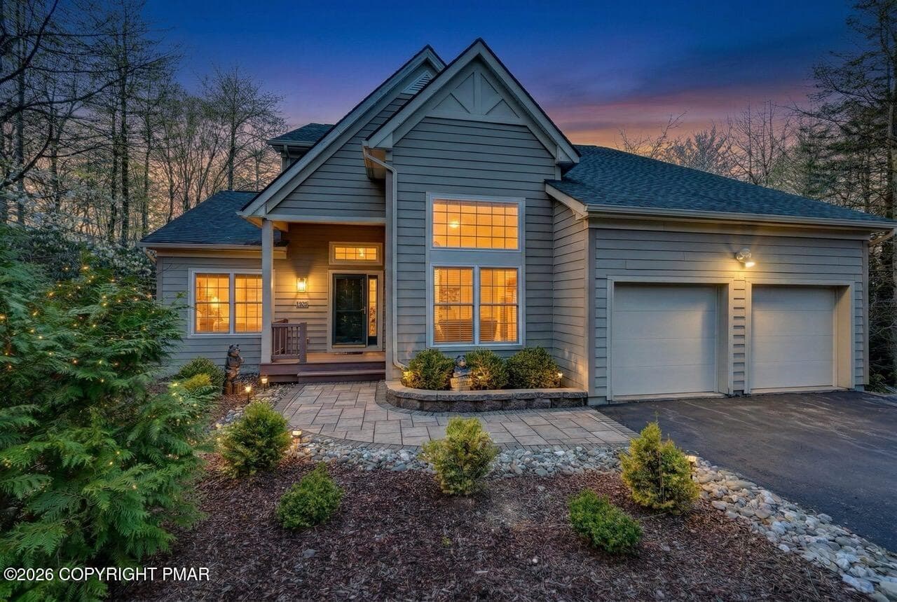 Dusk - 134 Skytop Road, Pocono Pines, PA 18350, Pocono Pines