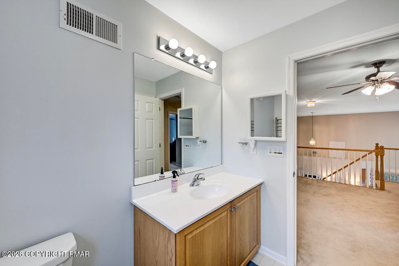 2nd Level Bathroom - 134 Skytop Road, Pocono Pines, PA 18350, Pocono Pines
