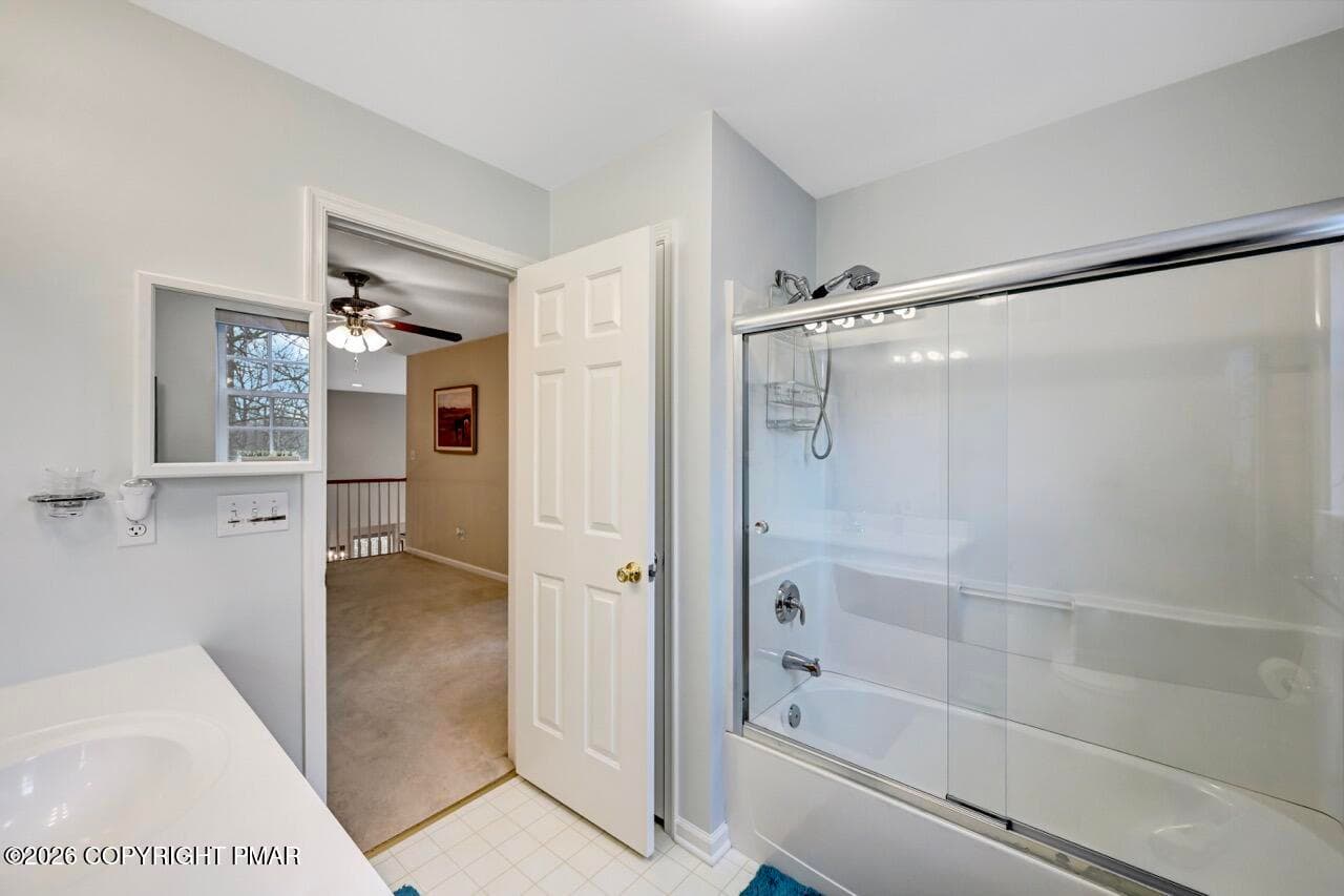 Main Bathroom - 134 Skytop Road, Pocono Pines, PA 18350, Pocono Pines