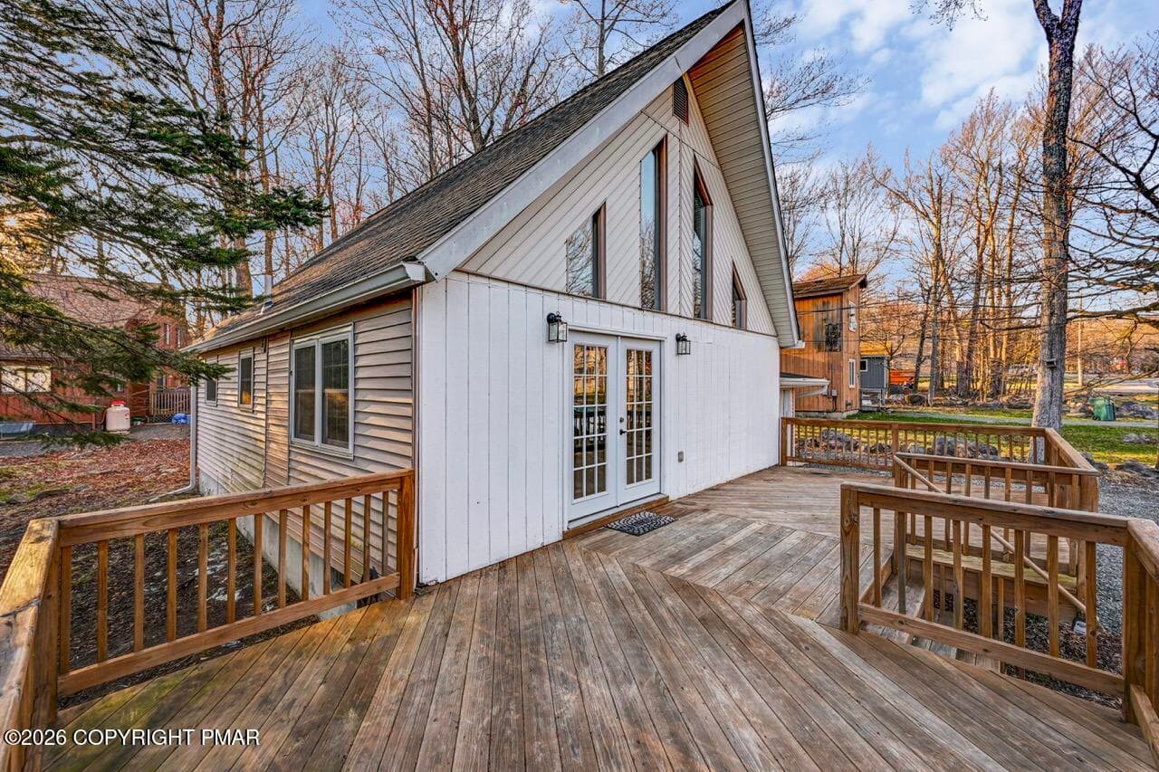 Front Deck - 7550 Eagle Rock Drive, Tobyhanna, PA 18466, Tobyhanna