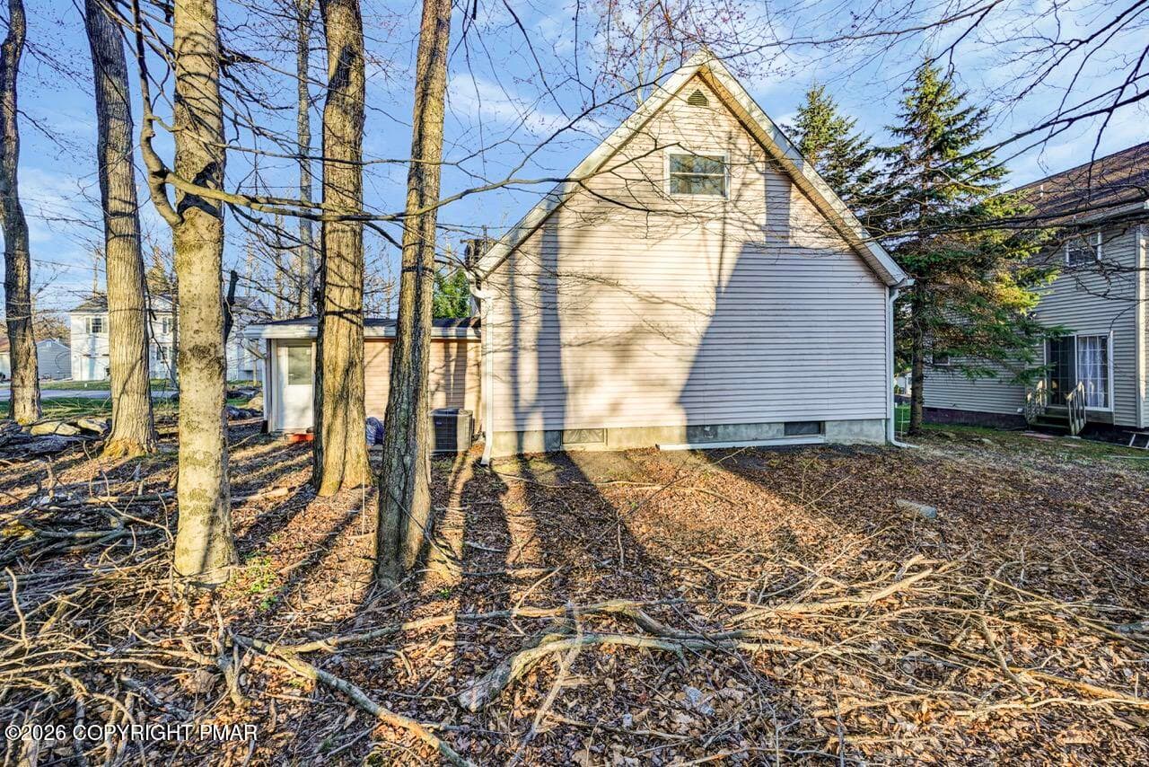 Rear of Home - 7550 Eagle Rock Drive, Tobyhanna, PA 18466, Tobyhanna
