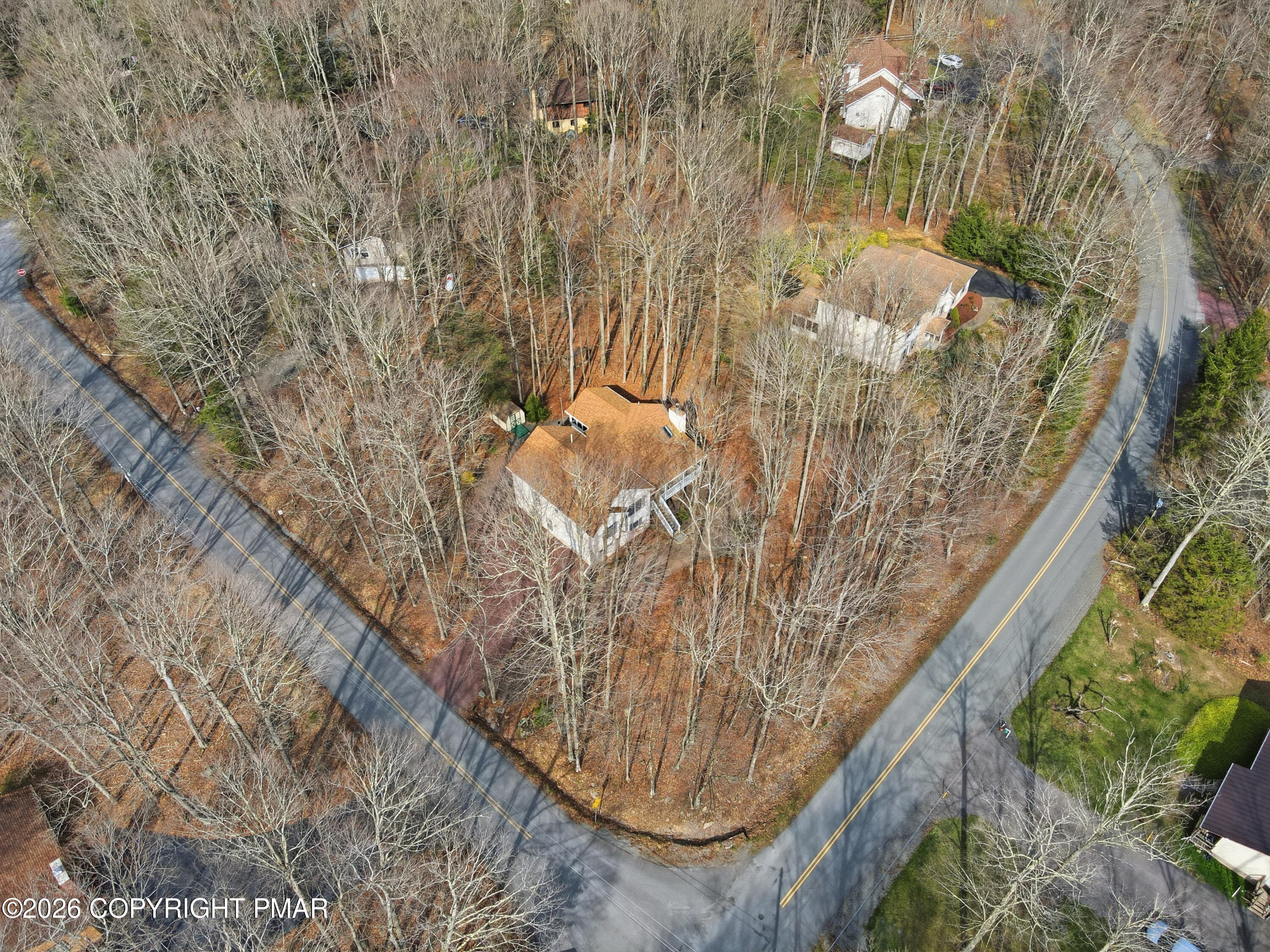 Aerial - 104 Merriment Lane, Blakeslee, PA 18610, Blakeslee