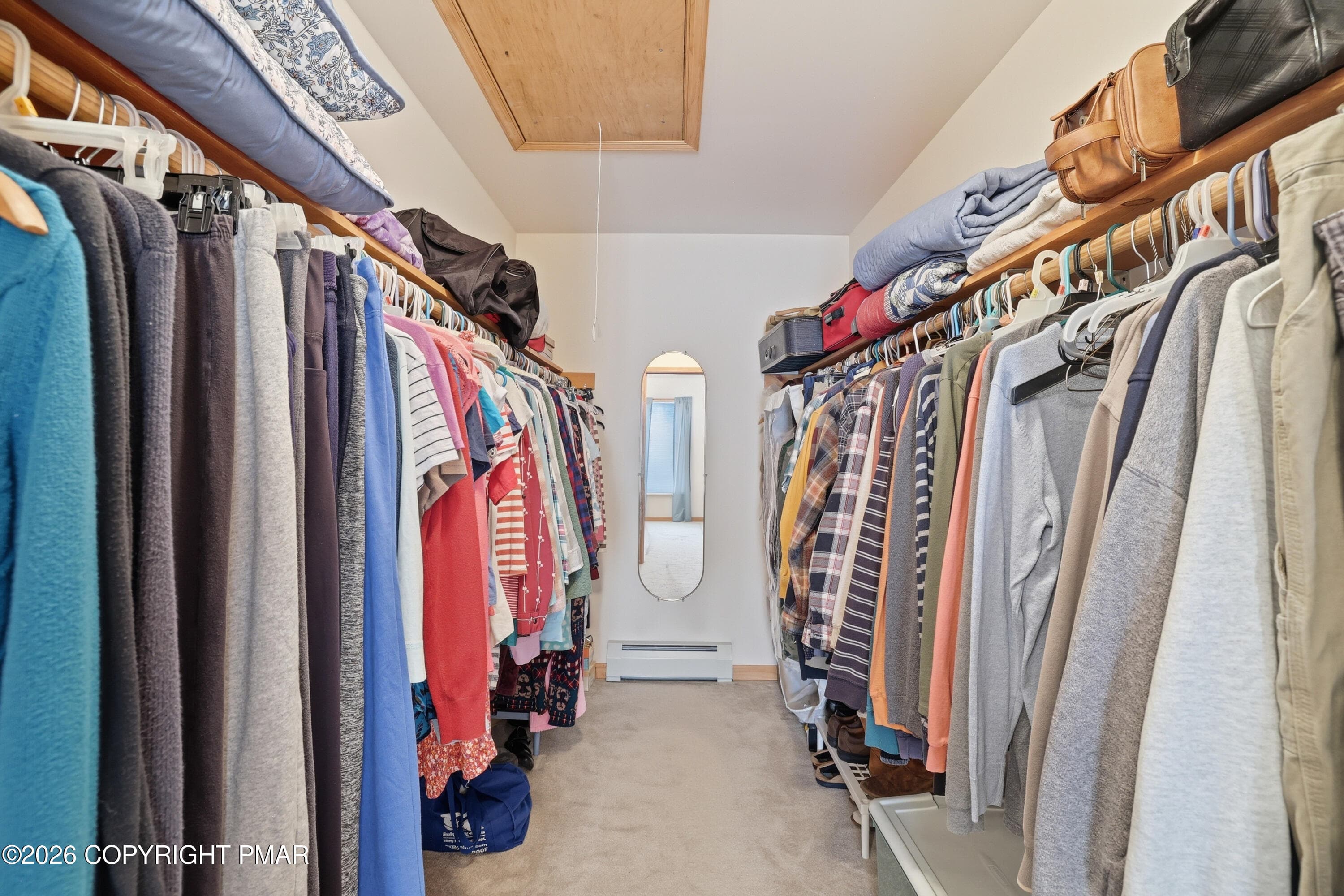 Primary Closet - 104 Merriment Lane, Blakeslee, PA 18610, Blakeslee