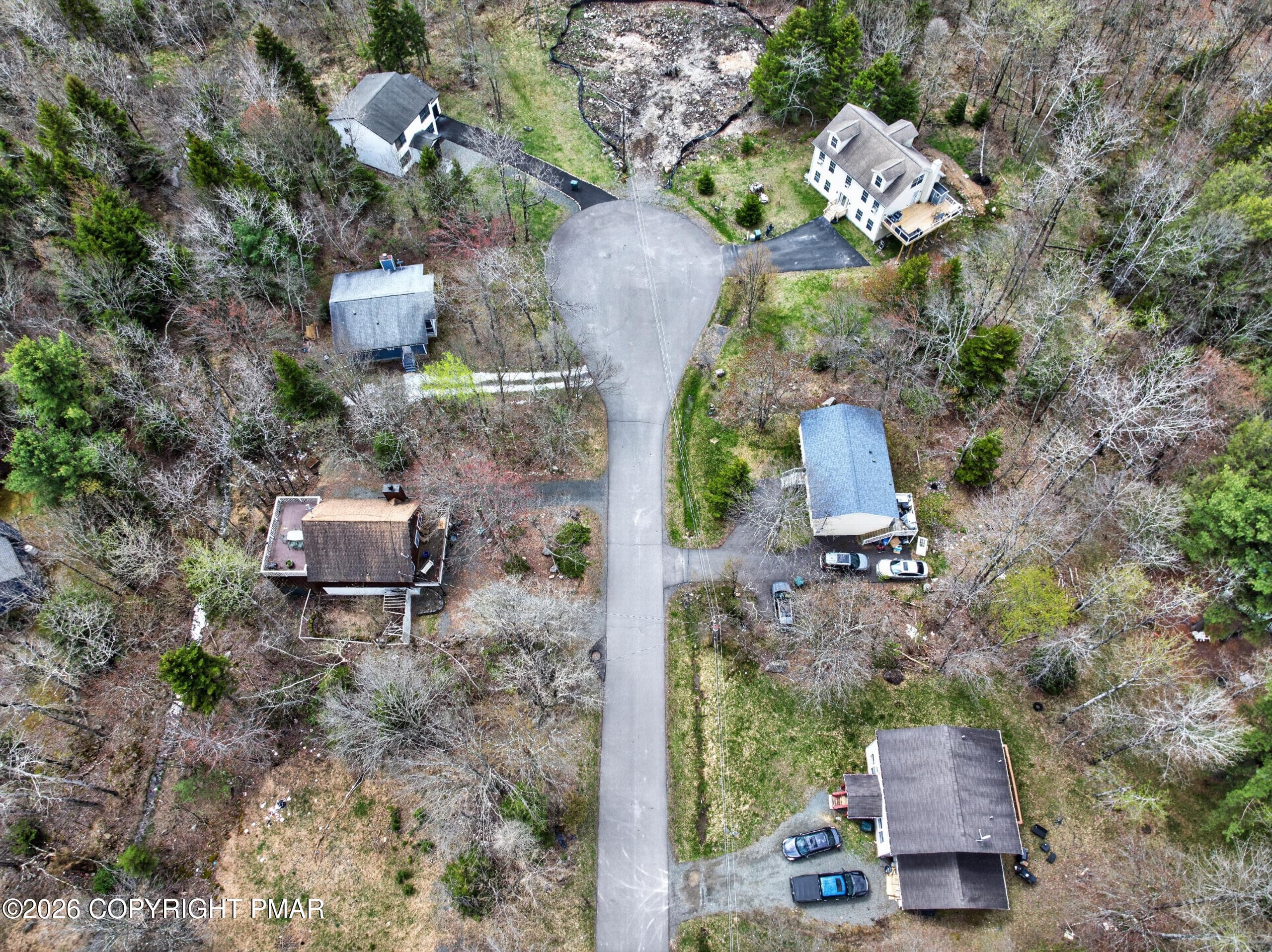 Cul-de-sac View - 6520 Runnymeade Lane, Tobyhanna, PA 18466, Tobyhanna