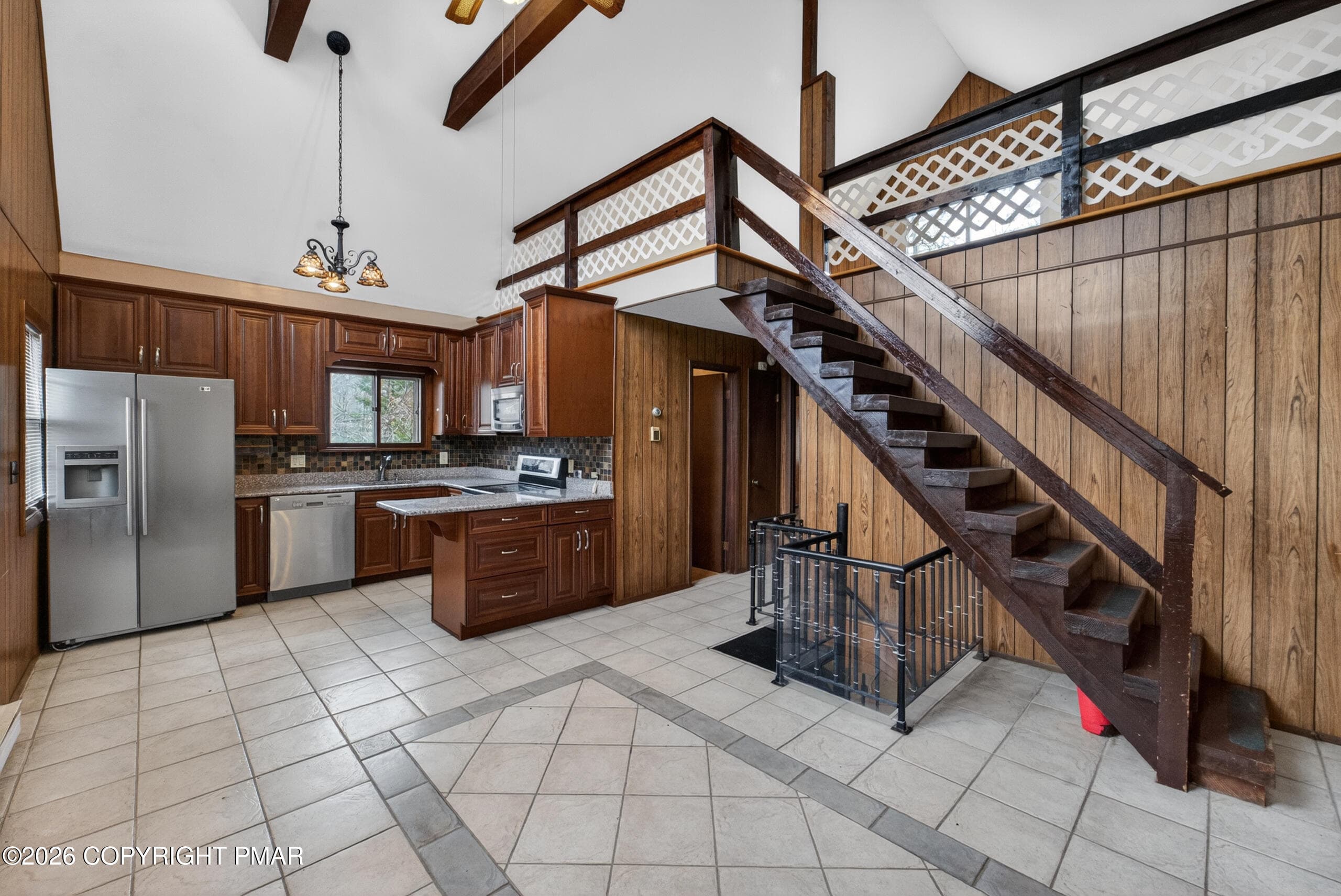 Living Area to Loft - 6520 Runnymeade Lane, Tobyhanna, PA 18466, Tobyhanna