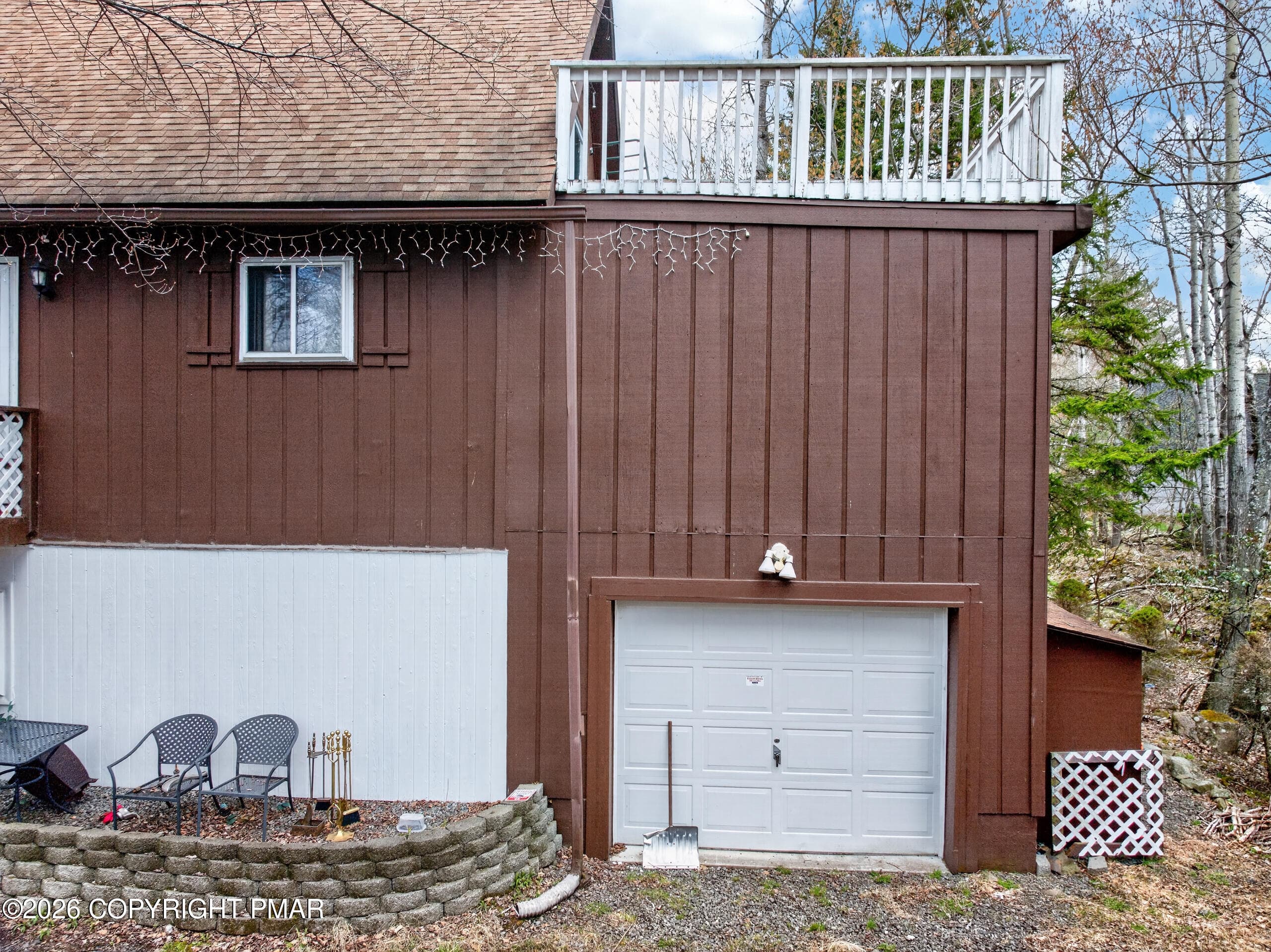 Side Exterior Garage - 6520 Runnymeade Lane, Tobyhanna, PA 18466, Tobyhanna