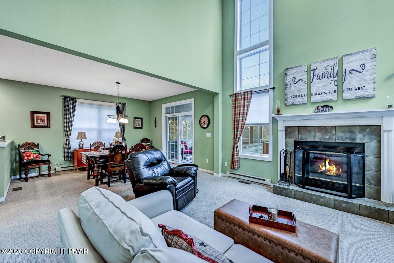 Great Room - 151 Skytop Road, Pocono Pines, PA 18350, Pocono Pines
