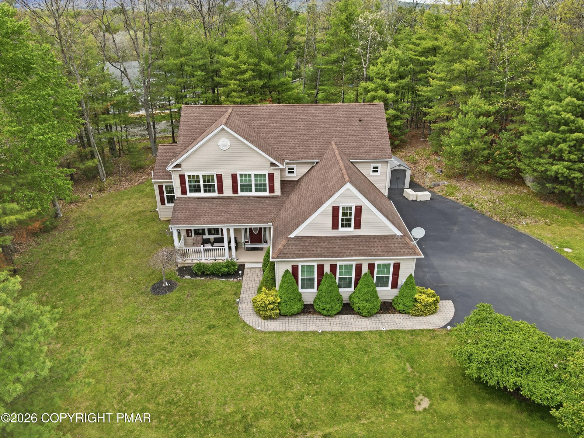 Aerial - 1323 Crossing Lane, Stroudsburg, PA 18360