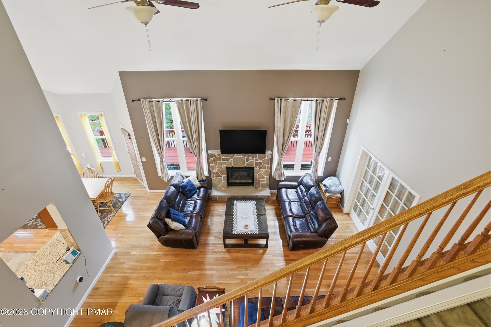 Upper level view - 1323 Crossing Lane, Stroudsburg, PA 18360