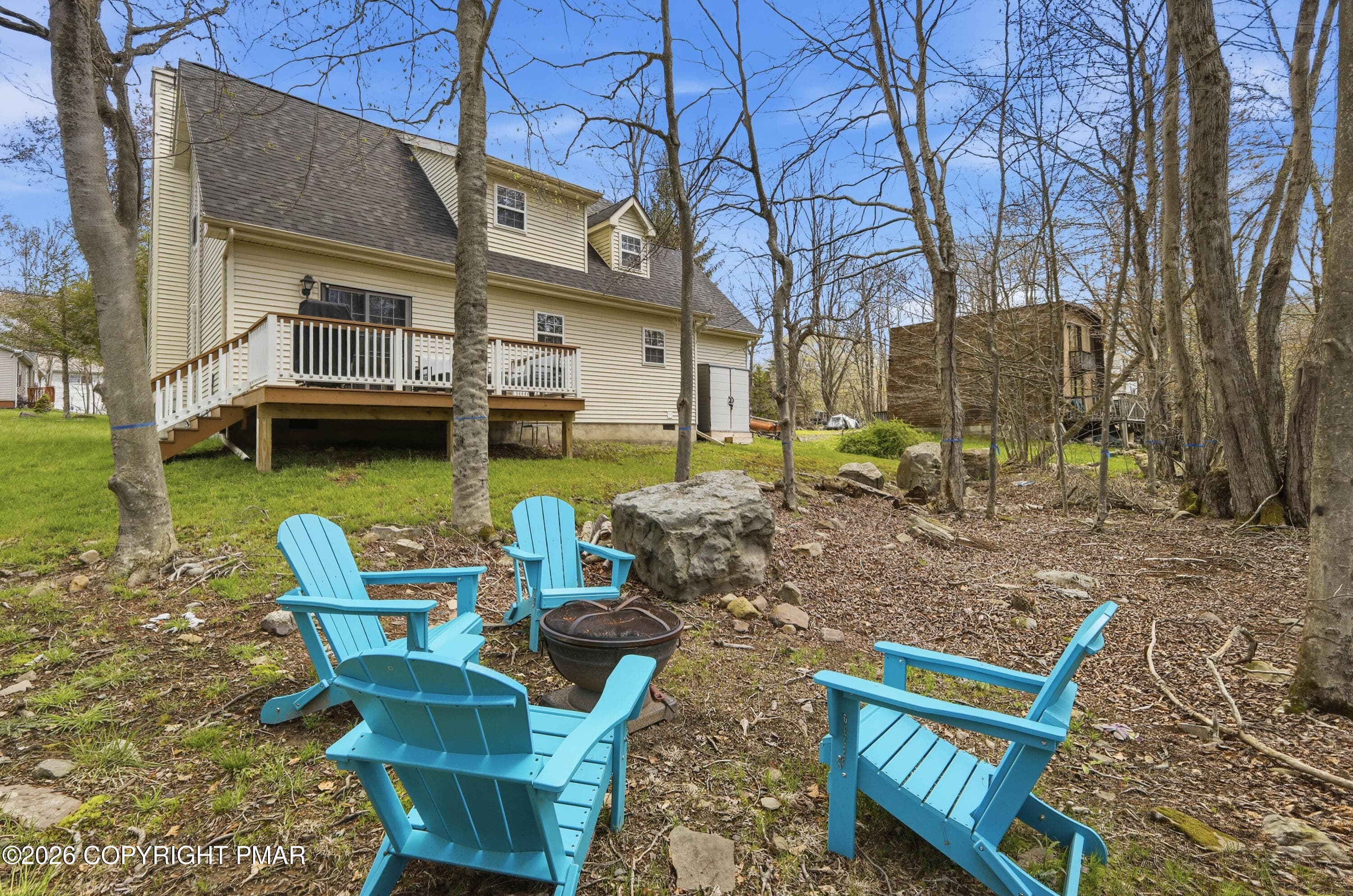 Exterior back - 8555 Bumble Bee Way, Tobyhanna, PA 18466, Tobyhanna