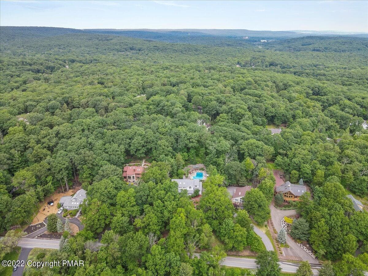 Aerial view - 3358 Mountain View Drive, Tannersville, PA 18372