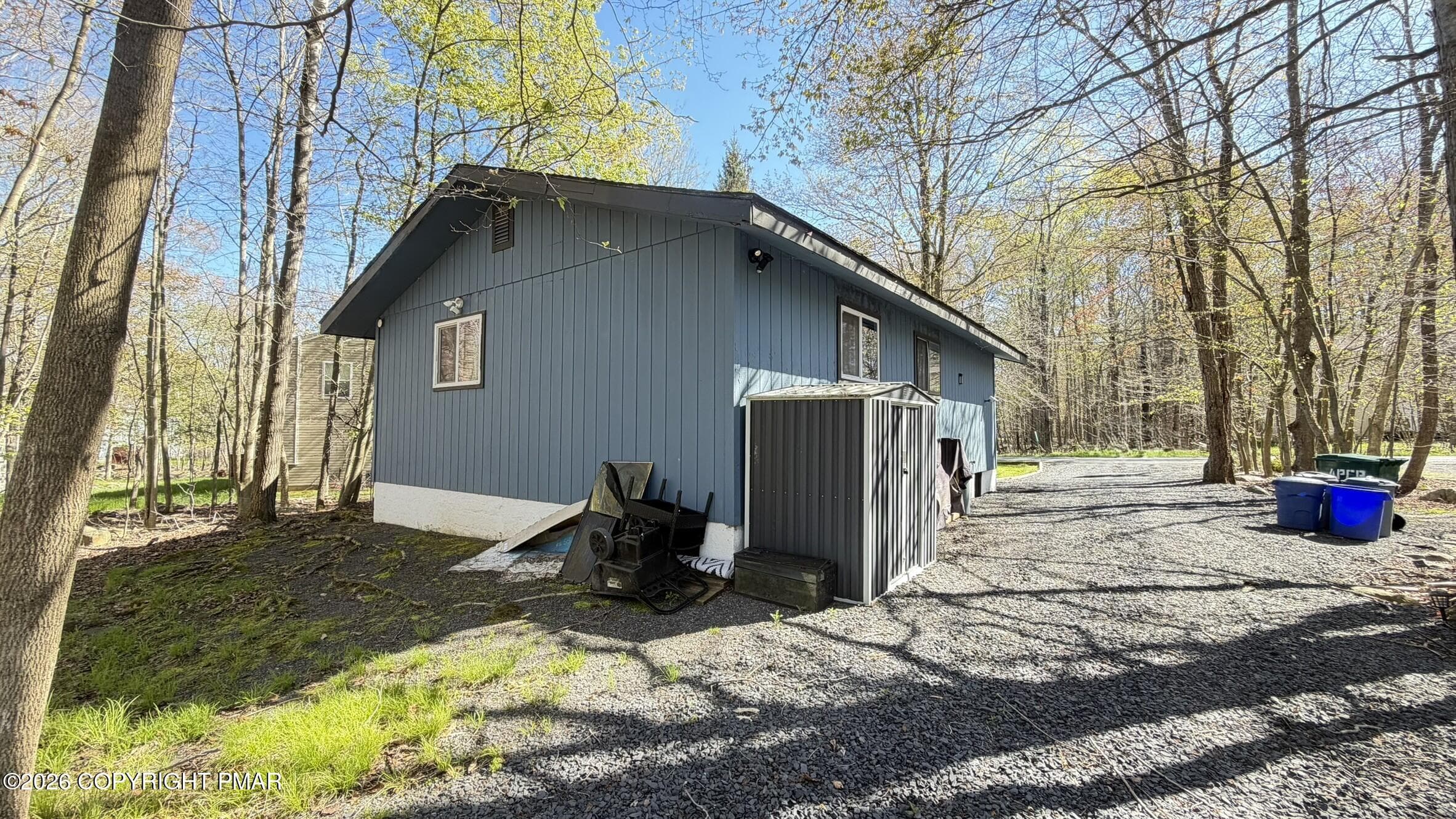 Back-side View - 8415 Porcupine Drive, Tobyhanna, PA 18466, Tobyhanna