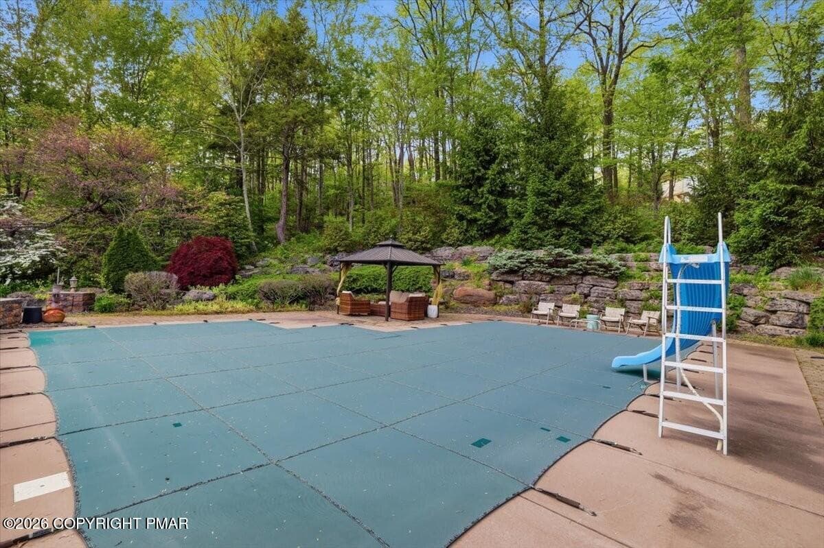 In-ground pool - 3358 Mountain View Drive, Tannersville, PA 18372