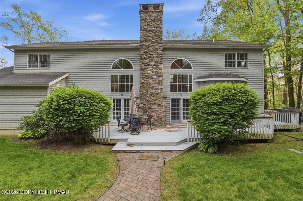 Back View - 3358 Mountain View Drive, Tannersville, PA 18372