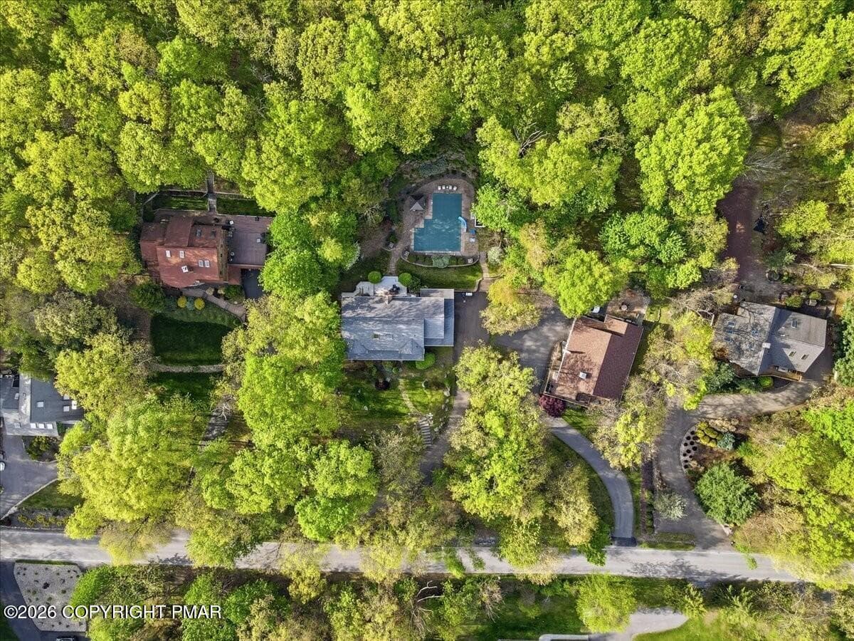 Aerial view - 3358 Mountain View Drive, Tannersville, PA 18372