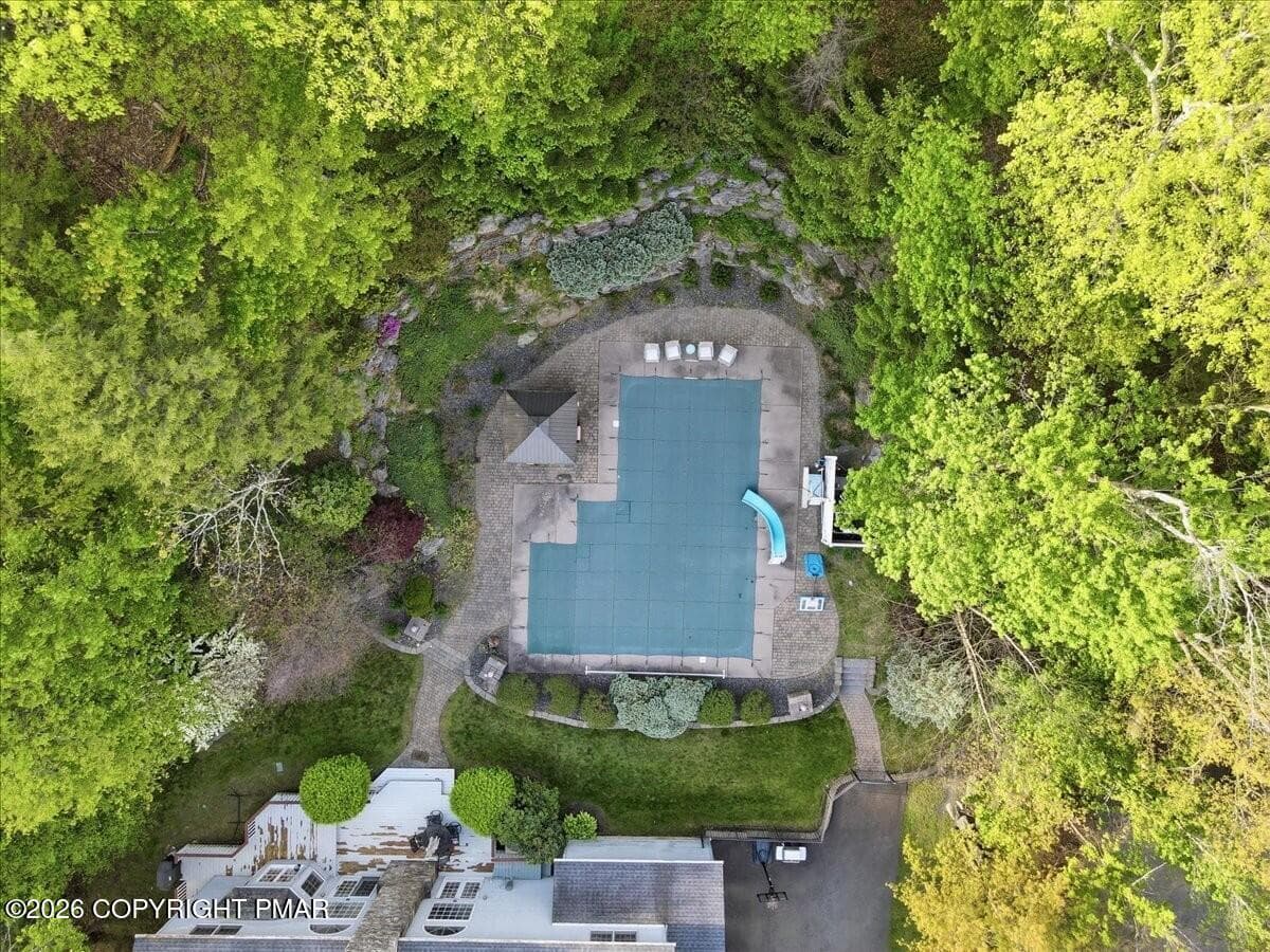 Aerial view - 3358 Mountain View Drive, Tannersville, PA 18372