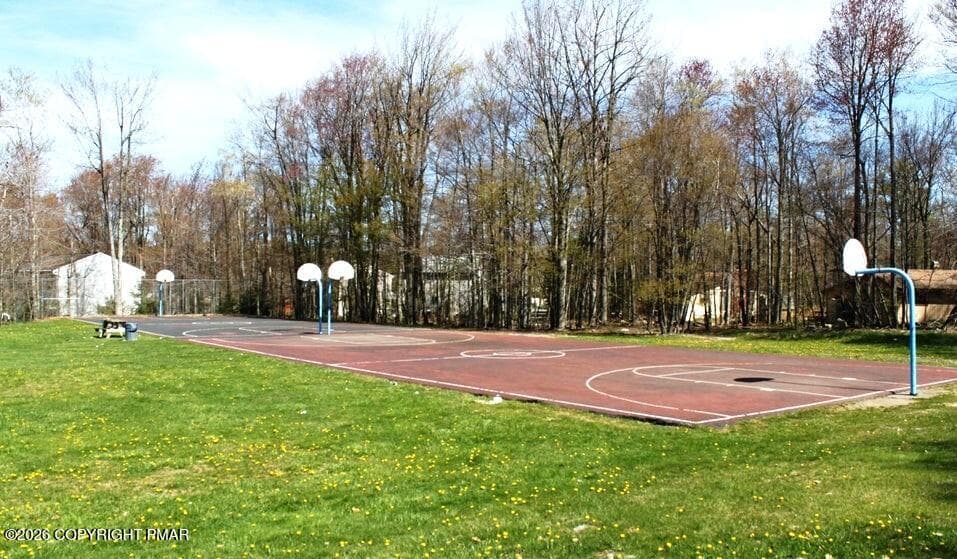 Basketball Court - 8415 Porcupine Drive, Tobyhanna, PA 18466, Tobyhanna