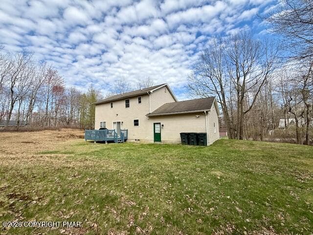 Rear View - 199 Ash Drive, Long Pond, PA 18334, Long Pond