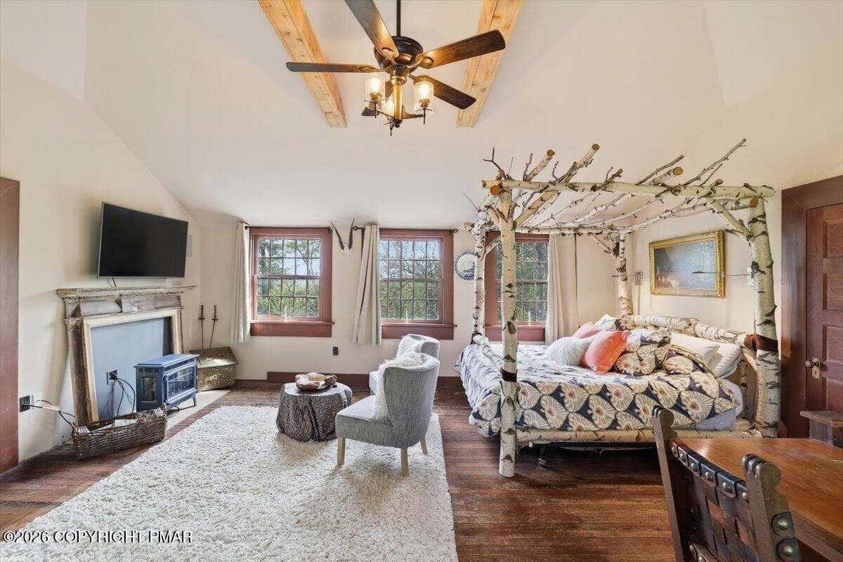 Primary bedroom - 223 Huckleberry Lane, Buck Hill Falls, PA 18323, Buck Hill Falls