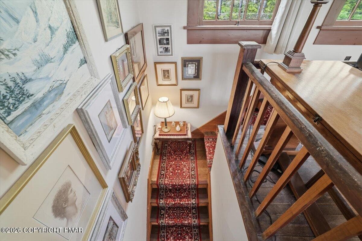 Stairwell - 223 Huckleberry Lane, Buck Hill Falls, PA 18323, Buck Hill Falls