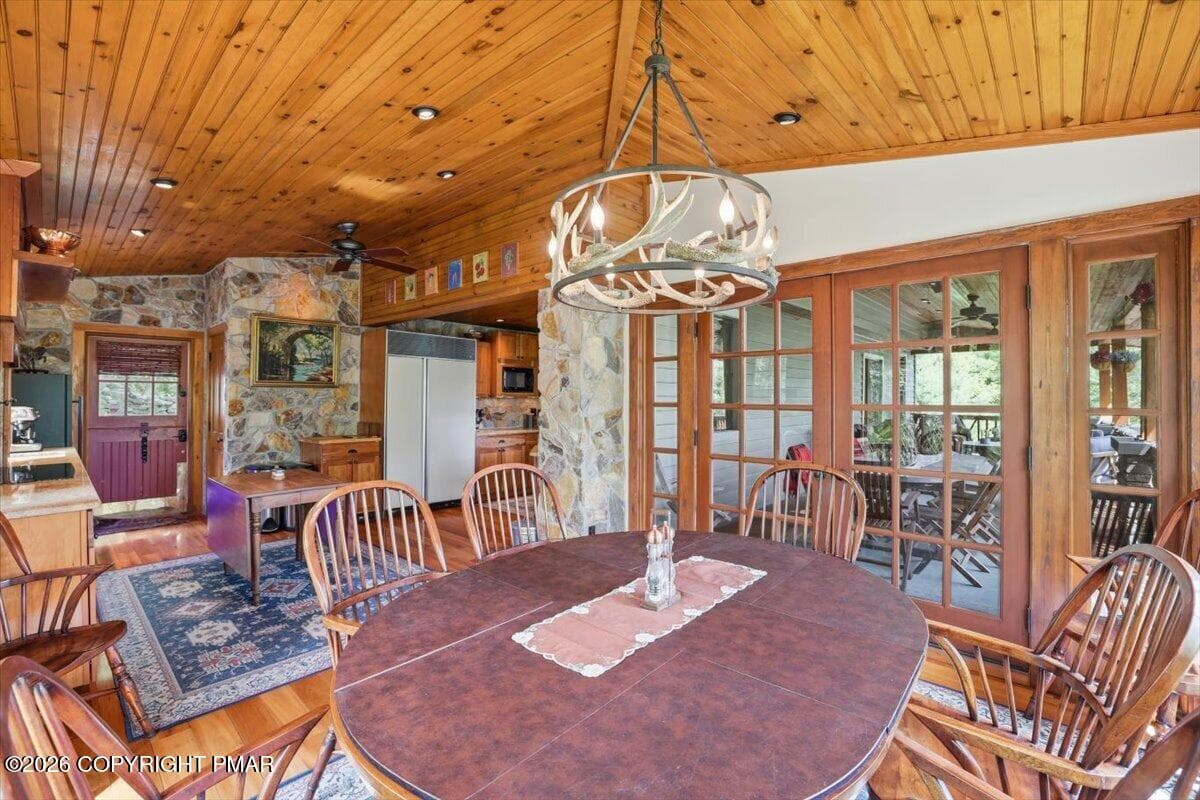 Dining room - 223 Huckleberry Lane, Buck Hill Falls, PA 18323, Buck Hill Falls