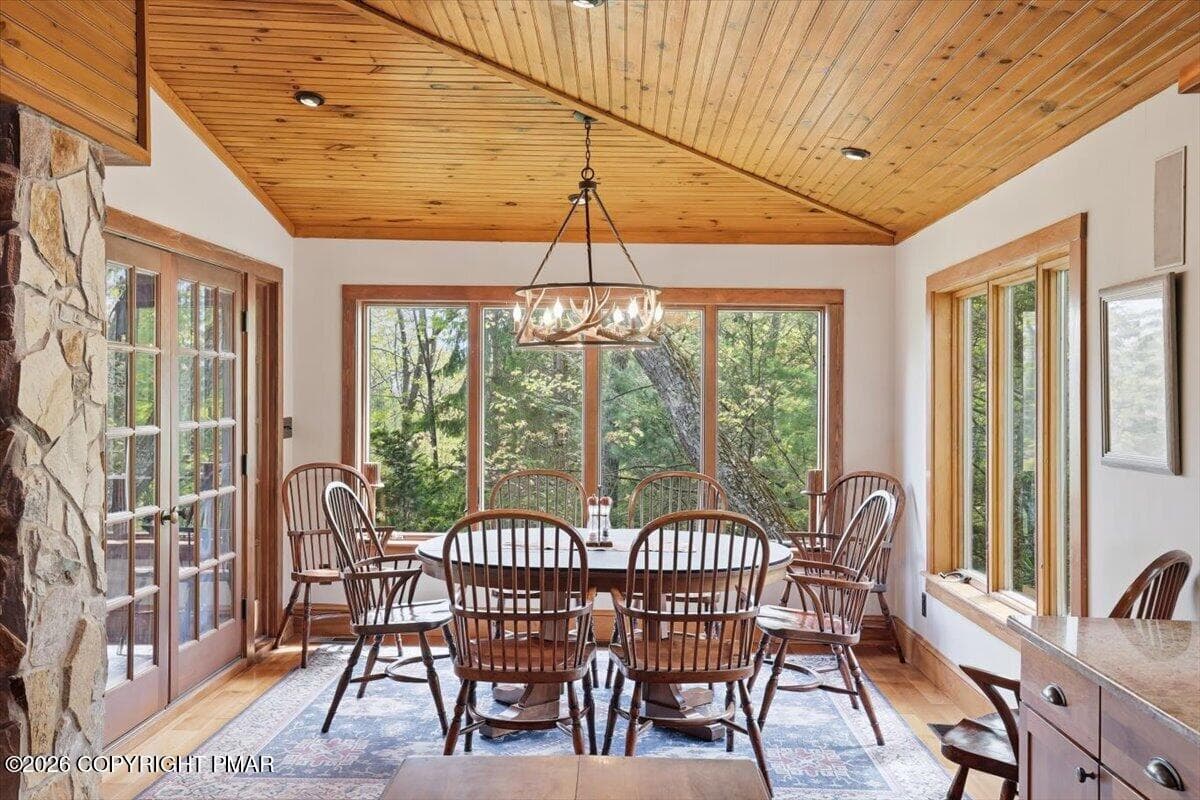 Dining room - 223 Huckleberry Lane, Buck Hill Falls, PA 18323, Buck Hill Falls