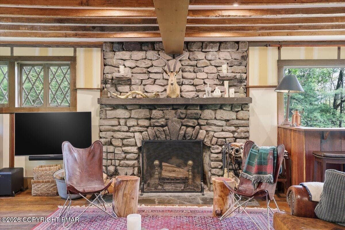 Living room - 223 Huckleberry Lane, Buck Hill Falls, PA 18323, Buck Hill Falls