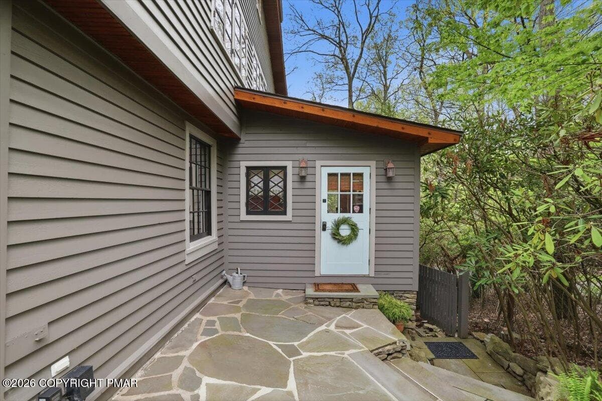 Kitchen entrance - 223 Huckleberry Lane, Buck Hill Falls, PA 18323, Buck Hill Falls