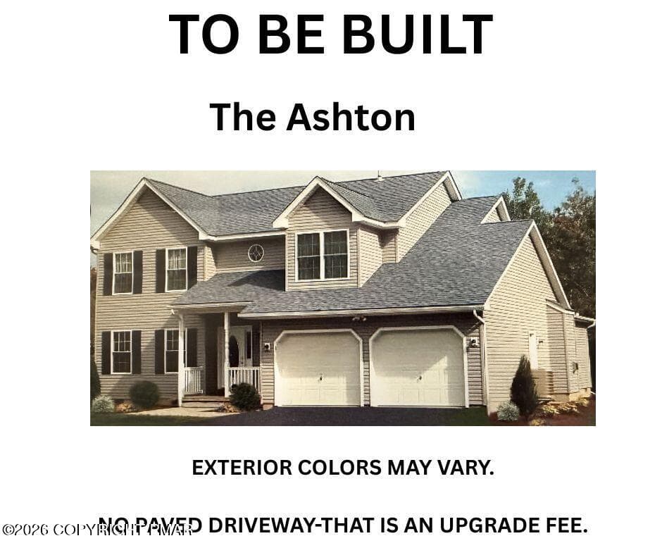 The Ashton To be built no paving - 5525 Cornflower Court, Pocono Pines, PA 18350