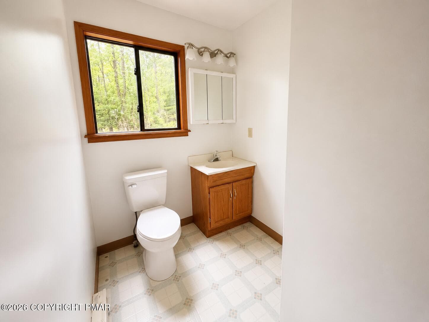 Half bathroom-first floor - 1010 Ojibwa Trail, Gouldsboro, PA 18424, Gouldsboro