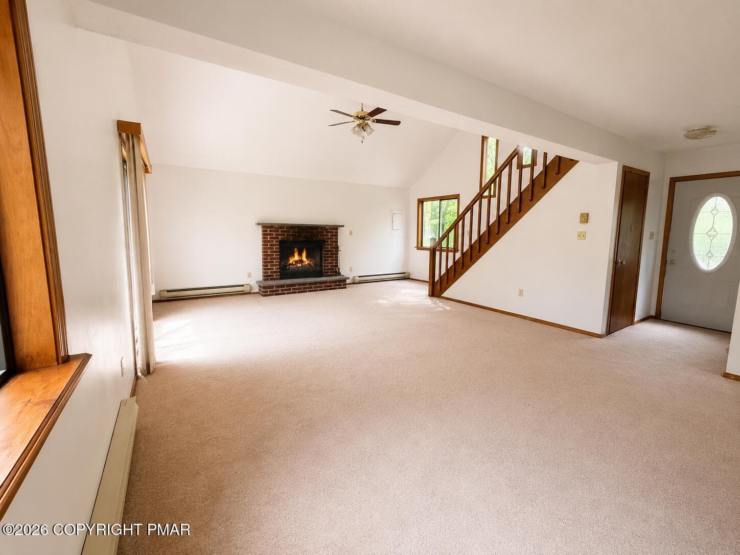 Living/dining area - 1010 Ojibwa Trail, Gouldsboro, PA 18424, Gouldsboro