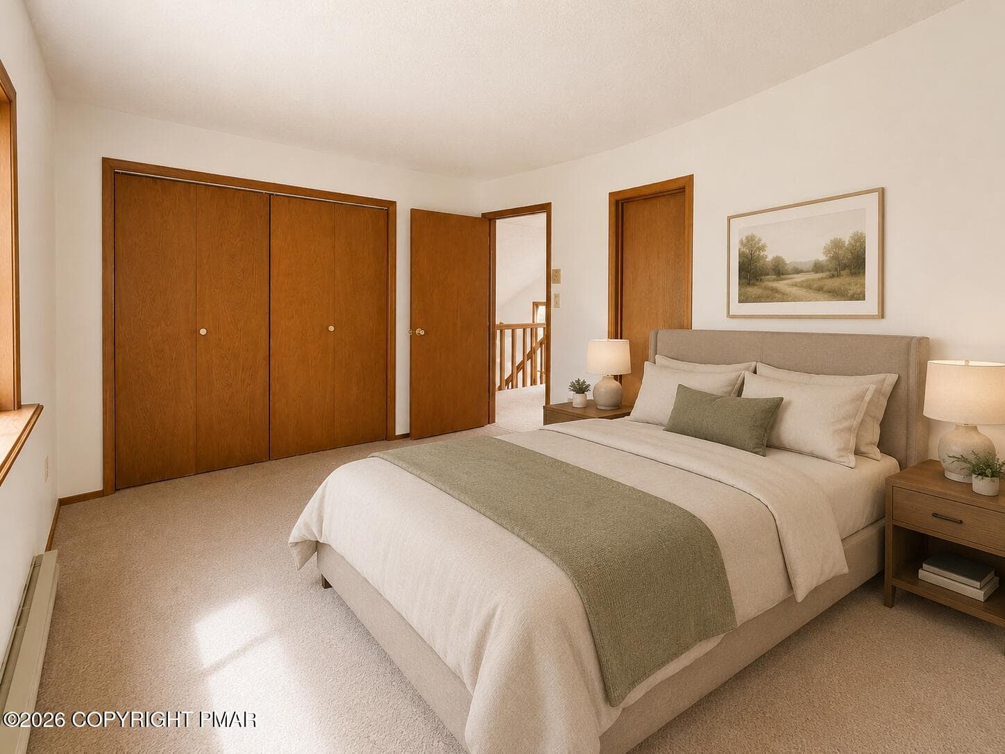Primary bedroom-virtually staged - 1010 Ojibwa Trail, Gouldsboro, PA 18424, Gouldsboro
