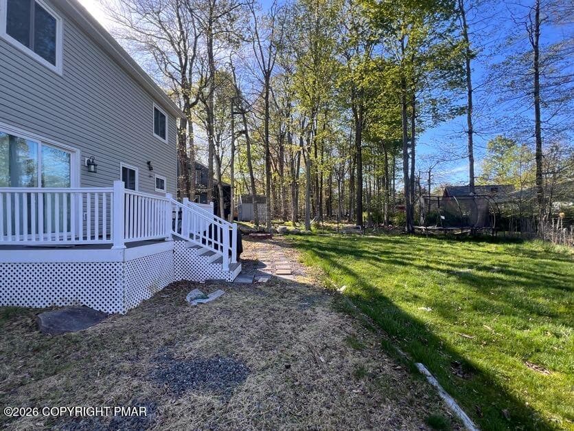 Backyard - 1146 Placid Lane, Tobyhanna, PA 18466, Tobyhanna