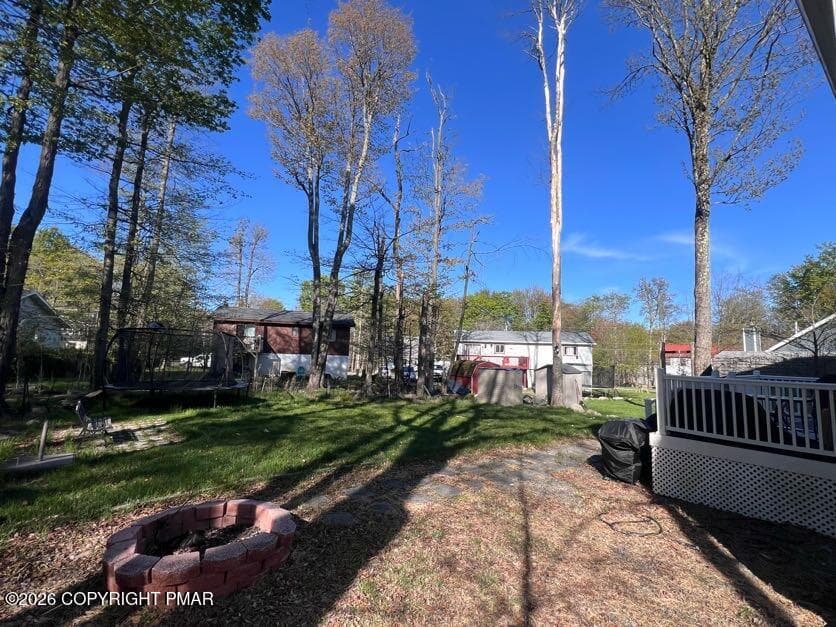 Backyard - 1146 Placid Lane, Tobyhanna, PA 18466, Tobyhanna