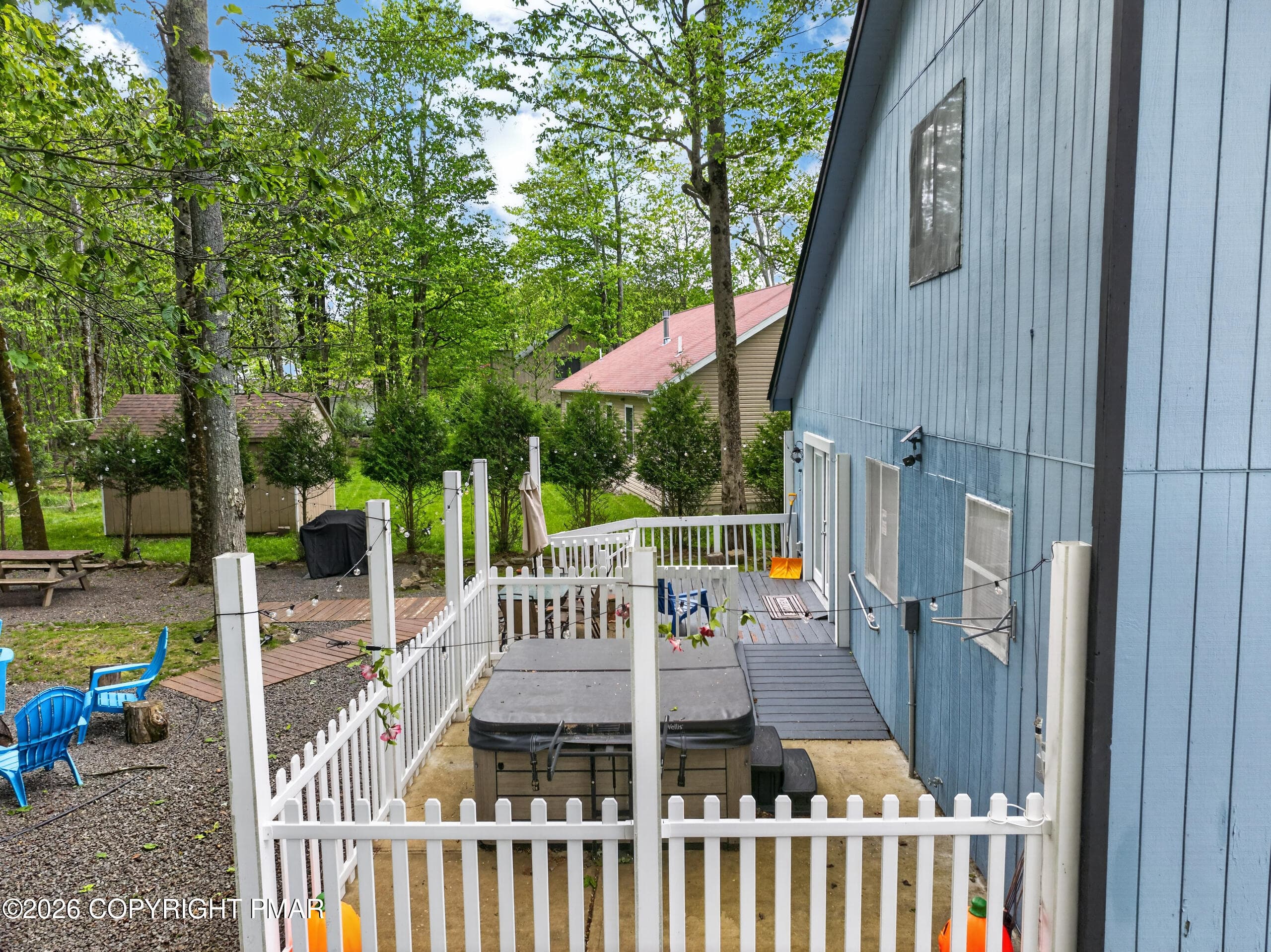 Back Deck - 3335 Woodland Drive, Tobyhanna, PA 18466, Tobyhanna