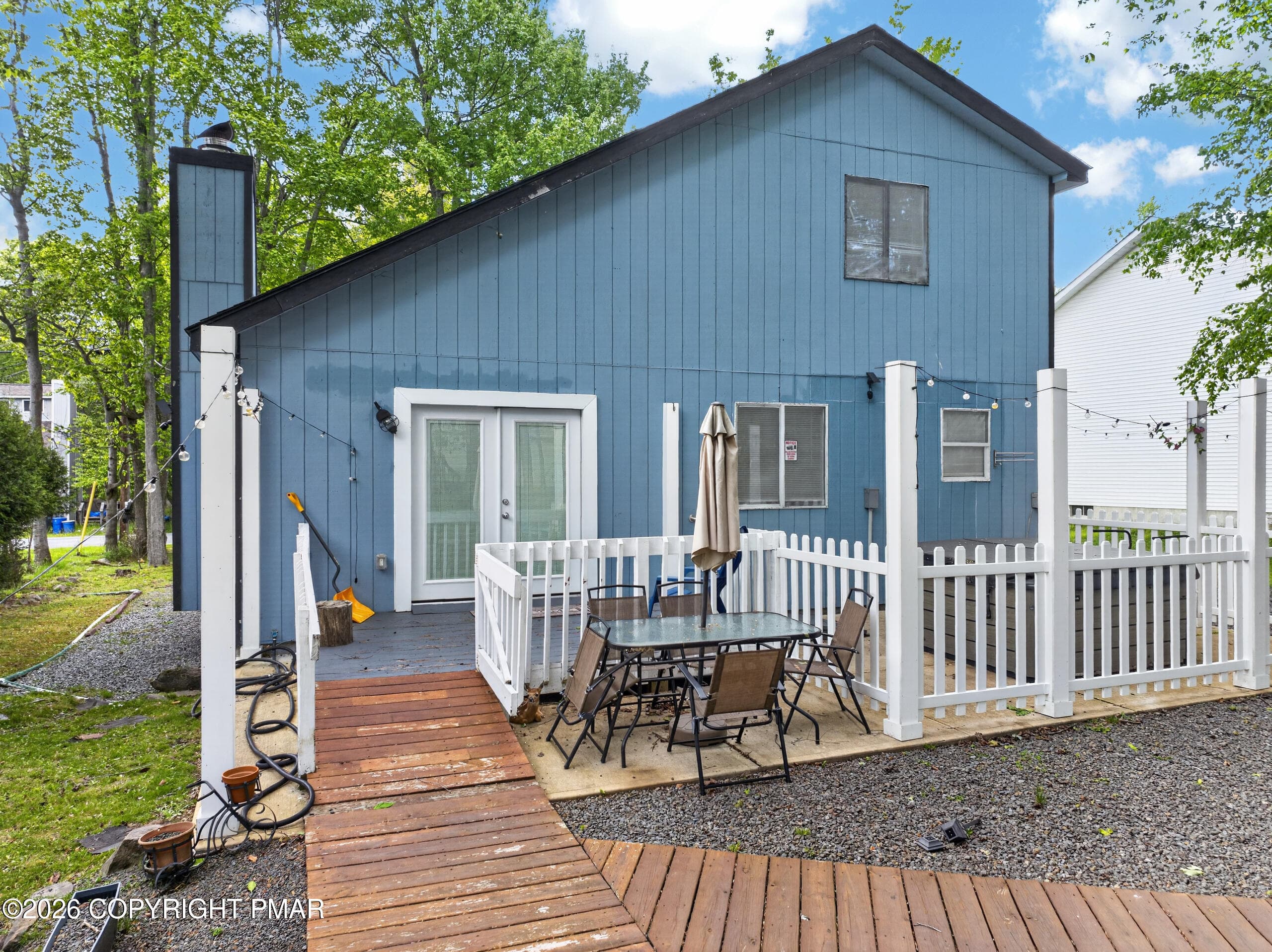 Back Exterior View 2 - 3335 Woodland Drive, Tobyhanna, PA 18466, Tobyhanna