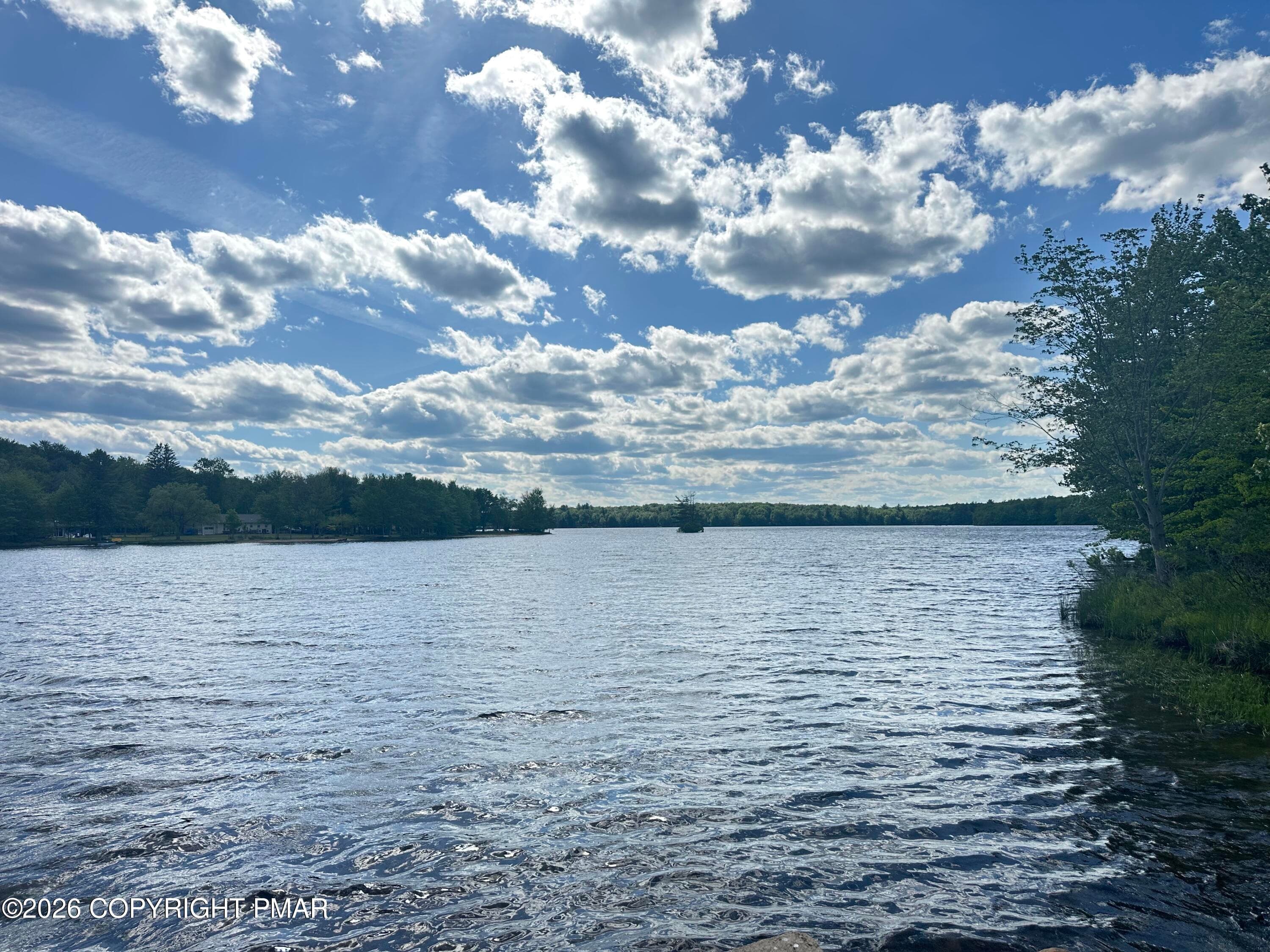 View from Community Lake Access - Lots 18-19 N North Estates Dr Drive, Pocono Summit, PA 18346, Pocono Summit