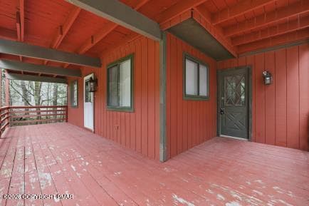 Front Deck - 644 Cayuga Drive, Tobyhanna, PA 18466