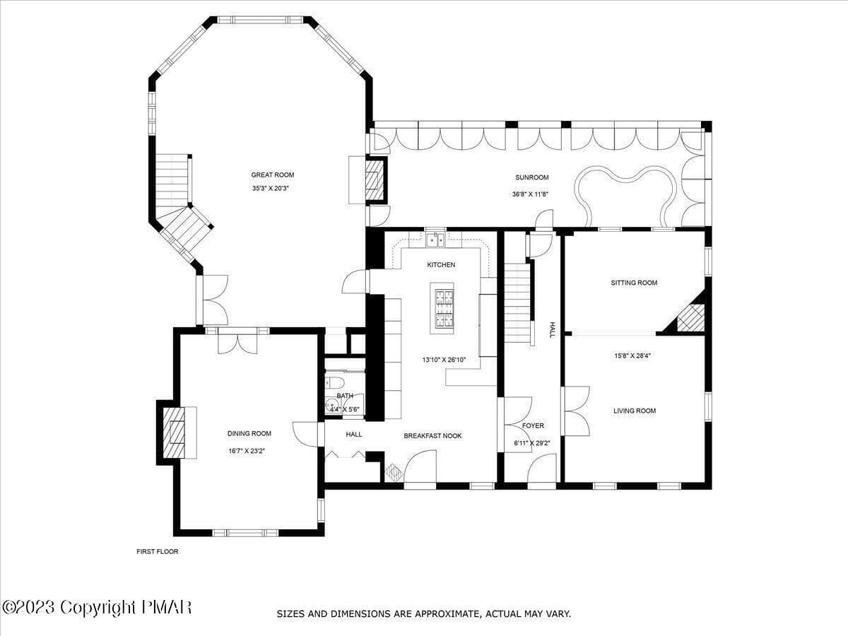 02-FIRST FLOOR - 1118 Belvidere Corner Road, Mount Bethel, PA 18343
