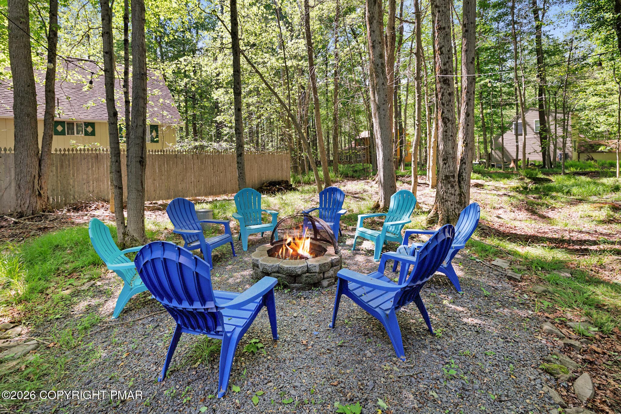 Fire Pit - 5344 Conoquenissing Drive, Pocono Lake, PA 18347, Pocono Lake