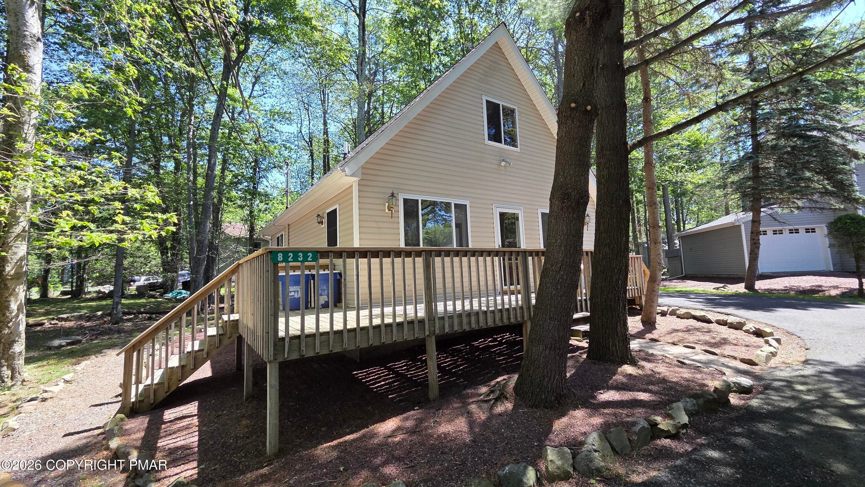 left view - 8232 Sunset Drive, Tobyhanna, PA 18466, Tobyhanna