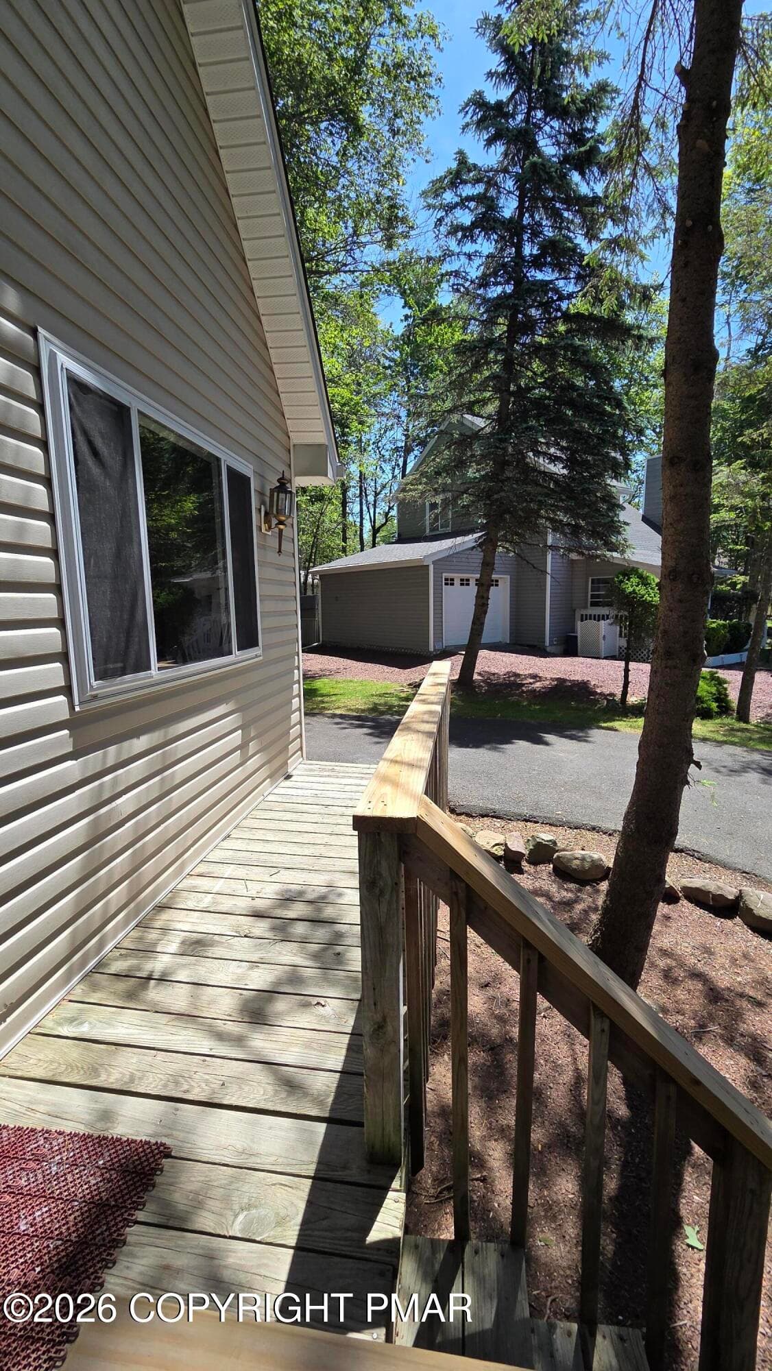 Another deck view - 8232 Sunset Drive, Tobyhanna, PA 18466, Tobyhanna