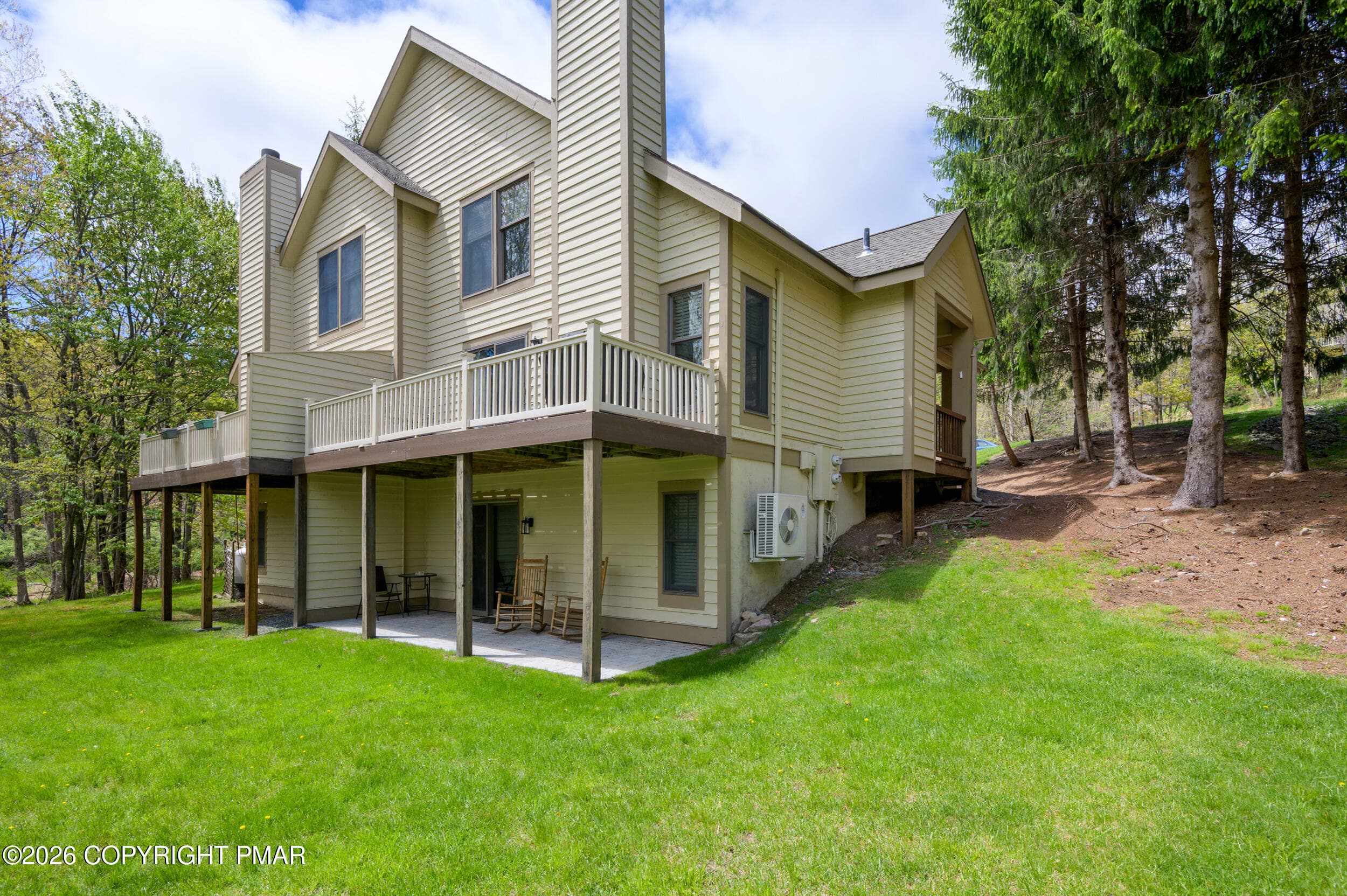 416-hickory-05-exterior-rear-deck - 416 Hickory Drive, Tannersville, PA 18372, Tannersville
