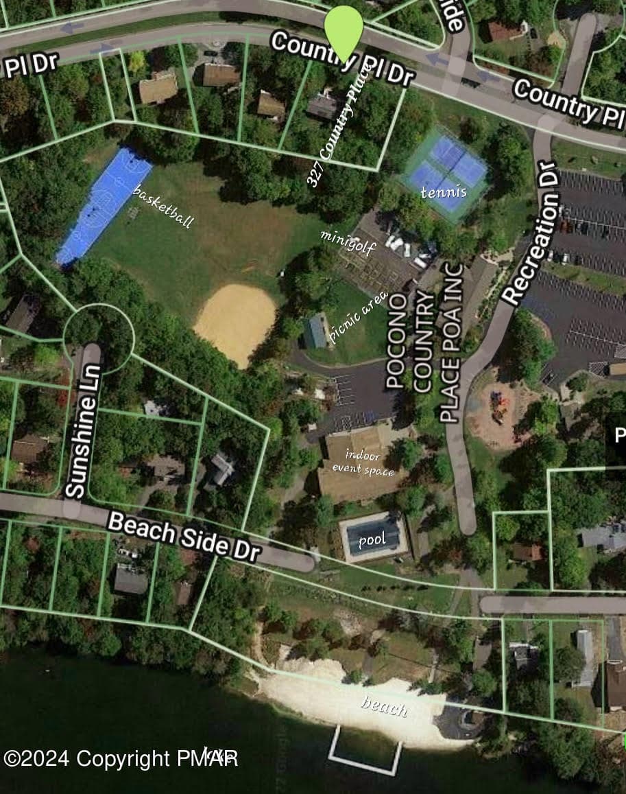327 Map - 327 Country Place Drive, Tobyhanna, PA 18466, Tobyhanna