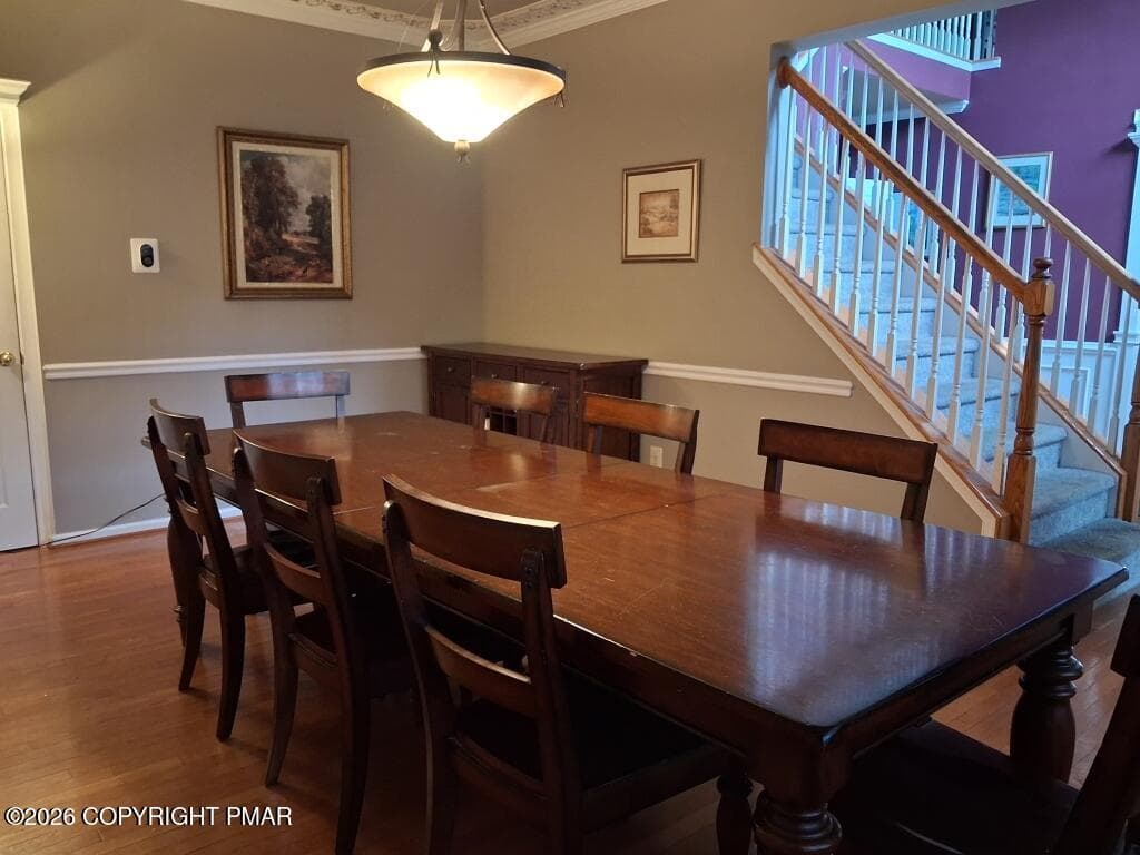 08-Dining Room to Staircase - 396 Shawnee Valley Drive, East Stroudsburg, PA 18302, East Stroudsburg