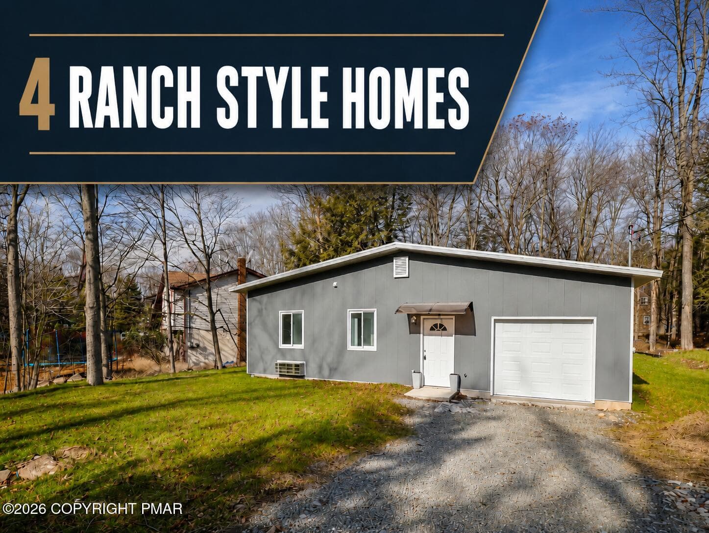 4 Ranch-Style Homes - 123 Main Street, Tobyhanna, PA 18466, Tobyhanna